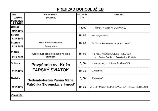 bohoslužby