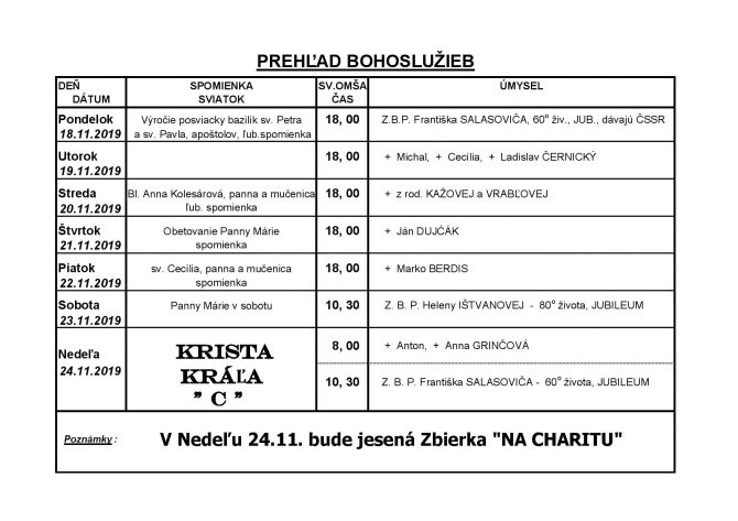 bohoslužby
