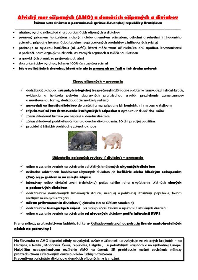 africký mor ošípaných 