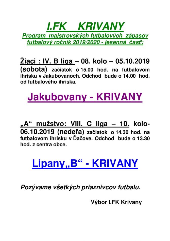 zápasy