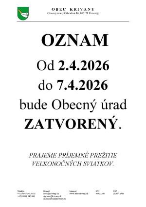 oznam