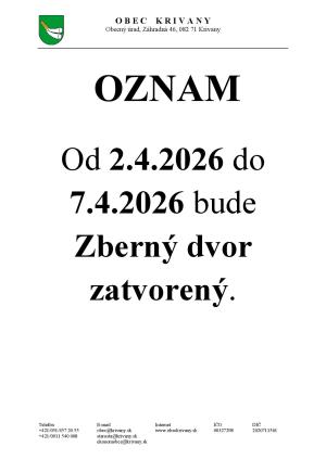 oznam